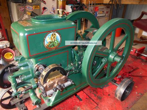 Maybe you would like to learn more about one of these? 1917 Hercules 1 1/2hp Hit & Miss Stationary Engine. Fully Restored Mag And Cart