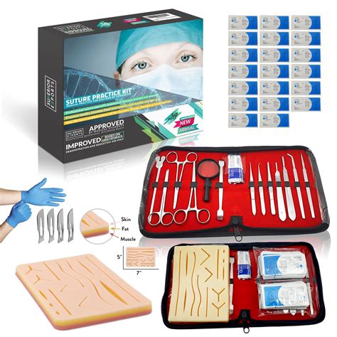 Complete Suture Practice Kit For Medical Students Suturing Kit