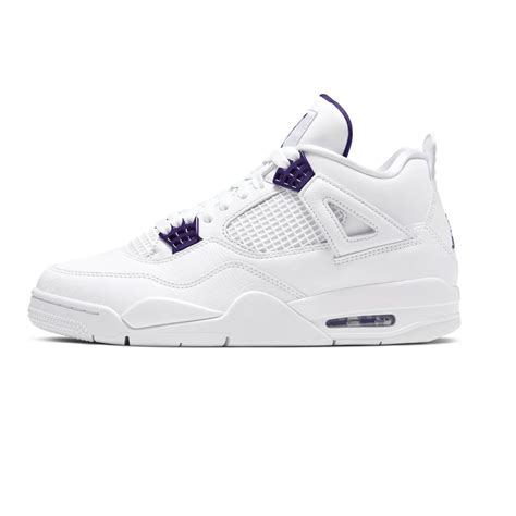 AIR JORDAN 4 BLANCAS Y MORADAS - ZapasFlow