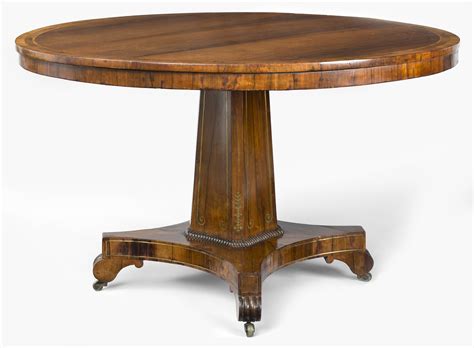 Antique Tables | English Regency Rosewood Antique Center Table