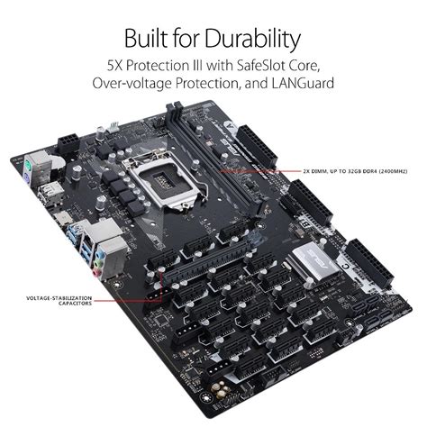 B250 mining expert has been engineered to provide all the power your gpus demand, cleanly and efficiently. ASUS B250 MINING EXPERT i7/i5/i3 LGA 1151 B250 Max. 32GB ...