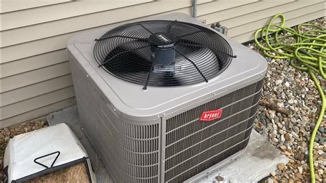 2022 Bryant Preferred 3 Ton 16 Seer Central Air Conditioner Starting Up