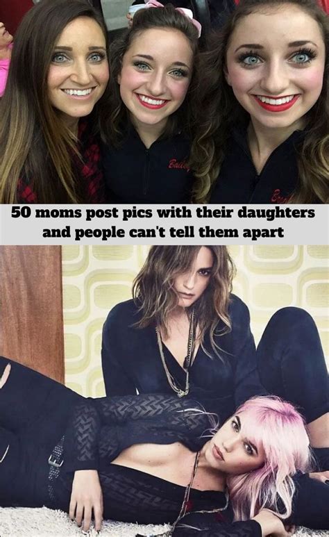 Moms Post Pics With Their Daughters And People Can Hardly Tell Them Apart Daughter Mom People