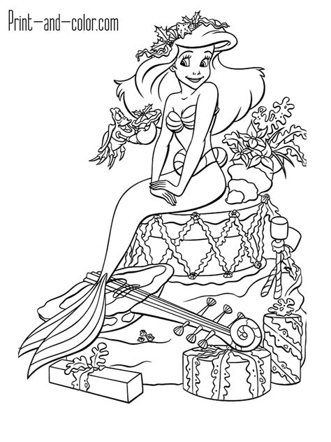 Click on the coloring page to open in a new window and print. The Little Mermaid coloring pages | Print and Color.com