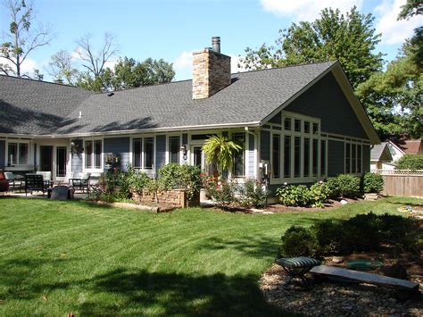 NICE BIG ADDON. | Ranch house remodel, Ranch house additions, Ranch