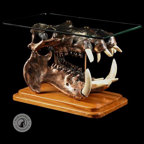 This happy hippo loves to kick back with you and your family. Hippo Skull Coffee Table | Decoration Ideas For Thanksgiving