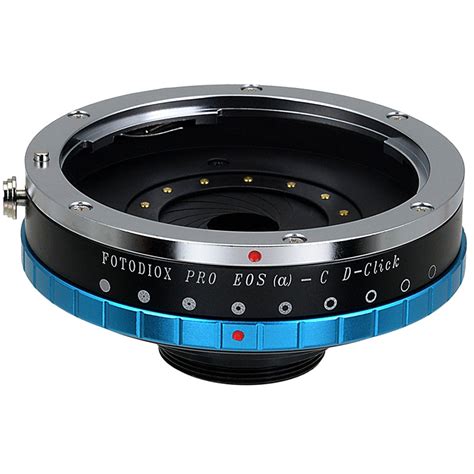 fotodiox pro lens mount adapter for canon eos eos a c pro dclk