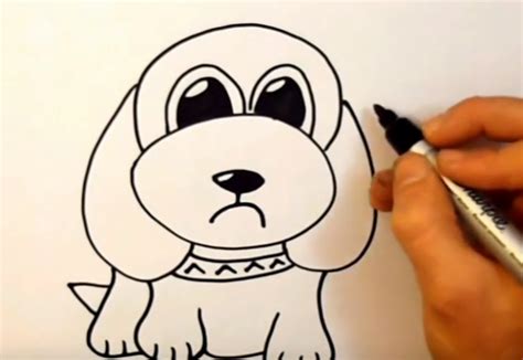 Learn To Draw A Cartoon Dog In Just 120 Seconds