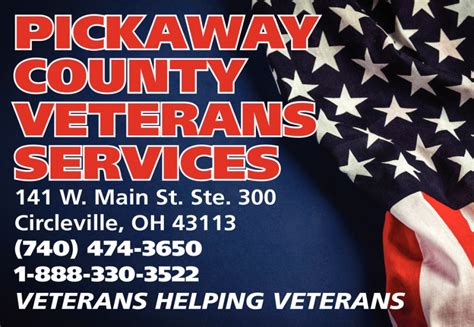 Veterans Helping Veterans Pickaway County Veterans Services