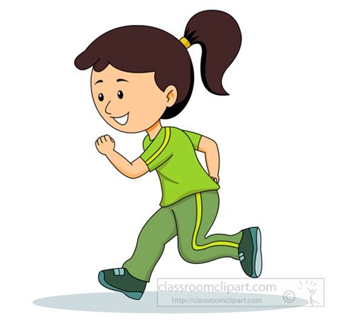 Girl Running Clipart Free Download On Clipartmag