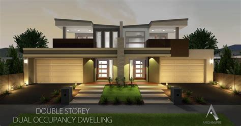 » house designs » dual living. Dual Occupancy - | Duplex house design, Duplex design ...
