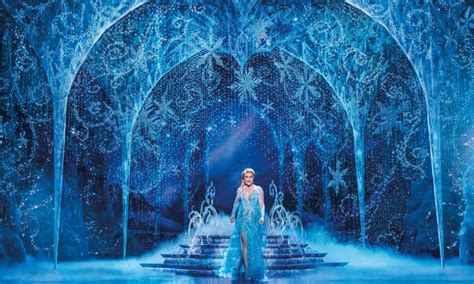 Frozen Review Disneys Thrilling But Occasionally Gluggy Stage