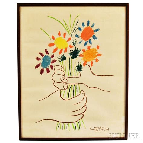 Sold At Auction After Pablo Picasso Spanish 1881 1973 Bouquet Of