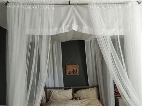 Bed canopy ideas using curtains. Rods II - 13 Gorgeous DIY Canopy Beds ... DIY