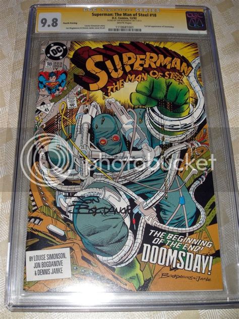1st Appearance Of Doomsday Copper Age Comic Books Cgc Comic Book