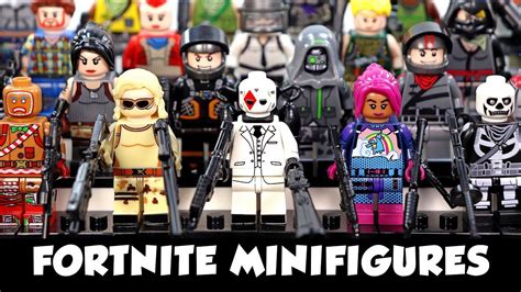 Lego Fortnite Custom Minifigures