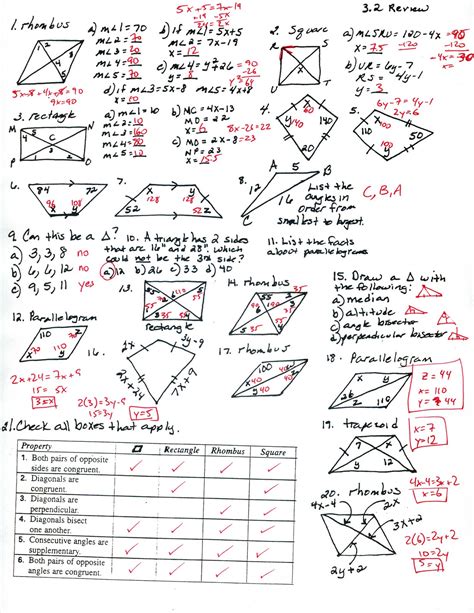 6.7 proving that a quadrilateral is a parallelogram. Mr. Ryals' Geometry Blog: 2009