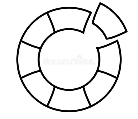 Circular Circle Pie Chart Pie Graph Infographic Presentation Element