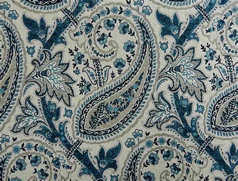 Waverly Williamsburg Plumtree Paisley Ink 1502 Fabrics