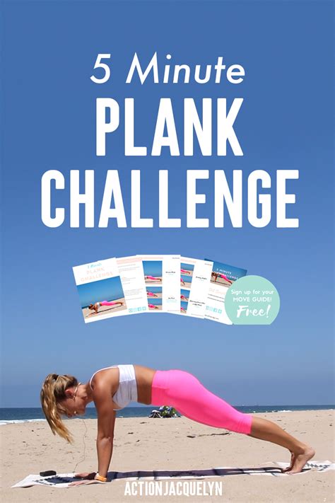 5 Minute Plank Challenge Action Jacquelyn Plank Challenge 5 Minute