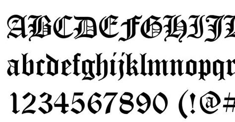 St Old English Font Download Free Legionfonts