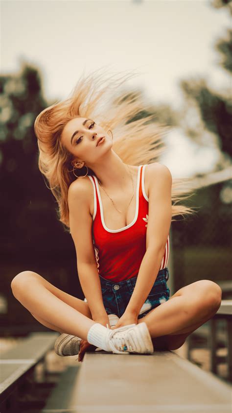 480x854 Girl Outdoor Moving Her Hair 4k Android One Hd 4k Wallpapers