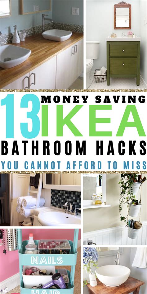 13 Ikea Bathroom Hacks Get Your Dream Bathroom On A Budget