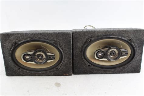 Pioneer Ts A6987 Car Speakers And Speakerbox 2 Items Property Room