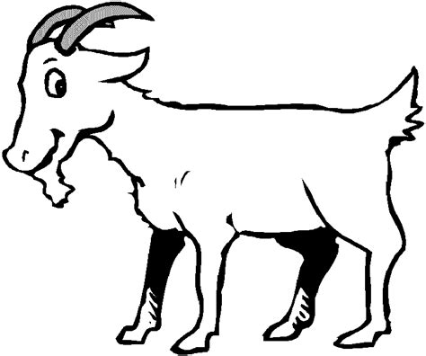 Coloring Page Goat 2438 Animals Printable Coloring Pages