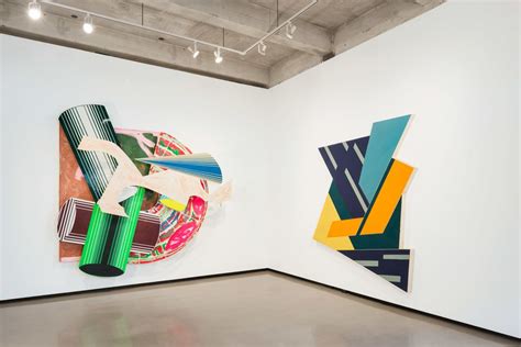 Installation Of “frank Stella Shape As Form” At Paul Kasmin Gallery