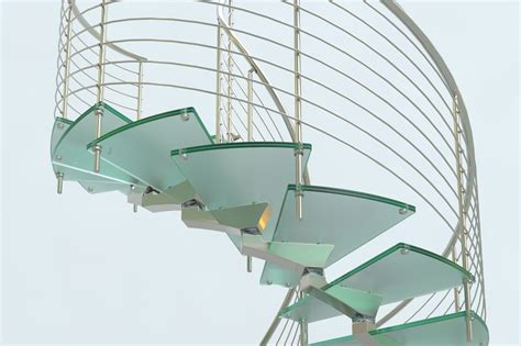 Designer Staircases Floating Curved Central Spine Helical Oak