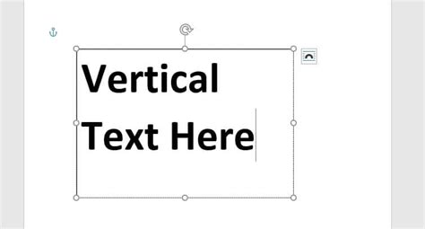 How To Instantly Create Vertical Text In Microsoft Word
