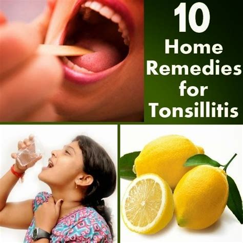 Top 10 Home Remedies For Tonsillitis Home Remedies Saúde