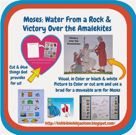 Bible Fun For Kids 25 Moses Water From A Rock