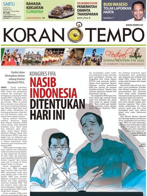 Nasib Indonesia Ditentukan Hari Ini Berita Utama Koran Tempo Co