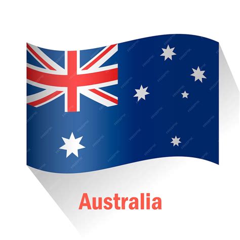 Free Vector Australia Flag Background