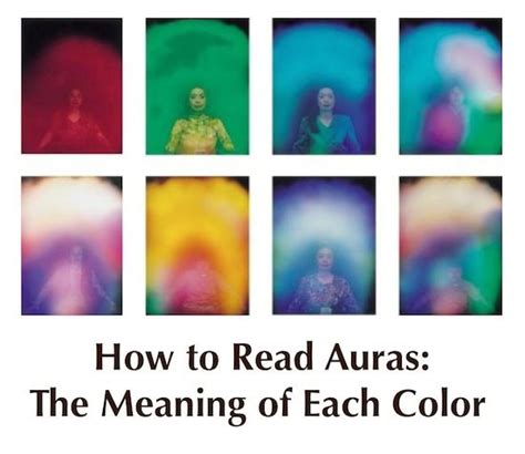 How To Read Auras Aura Colors Meaning Aura Colors Meaning Aura
