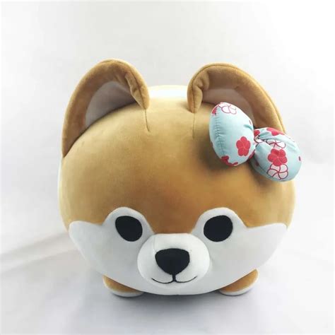 Akita Dog Plush Pillow Soft Cute Plush Shiba Inu Dog Toy View Shiba