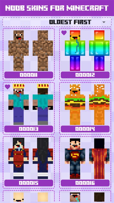 Noob Skins For Minecraft Pe Apps And Games
