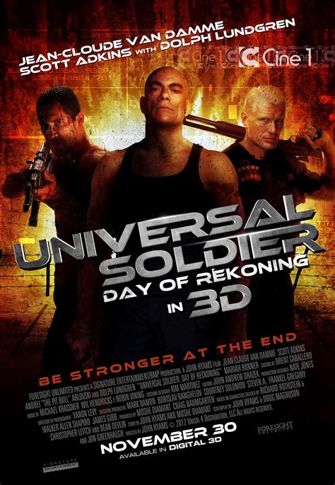 Who will survive the day of reckoning? Universal Soldier: Day of Reckoning - Poster - Scannain