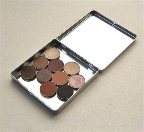 The stronger magnets are to keep the holder attached to your palette. Diy magnetic makeup palette - Makeup