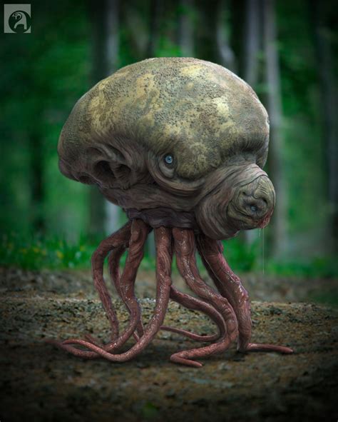 ArtStation - Untitled , Bruce Conners | Weird creatures, Alien ...