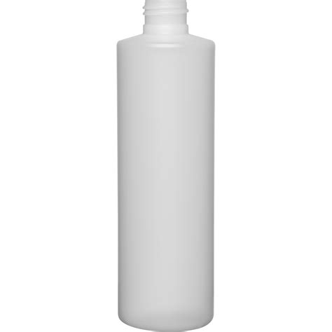 8 Oz Natural Hdpe Plastic Cylinder Bottle 24mm 24 410 21 Grams