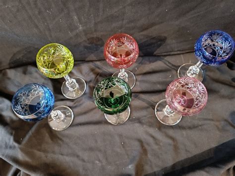 Proantic Ensemble De 6 Verres A Liqueur Cristal