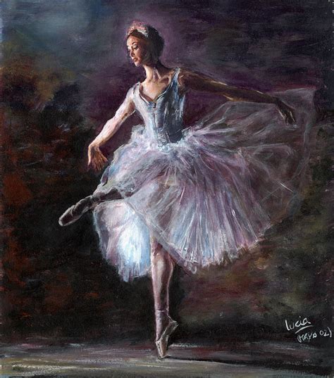 Ballerina Painting By Lucia B