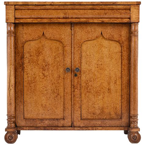 ANTIQUE 19th Century Burlwood Cabinet | Antique inspiration, Antique ...