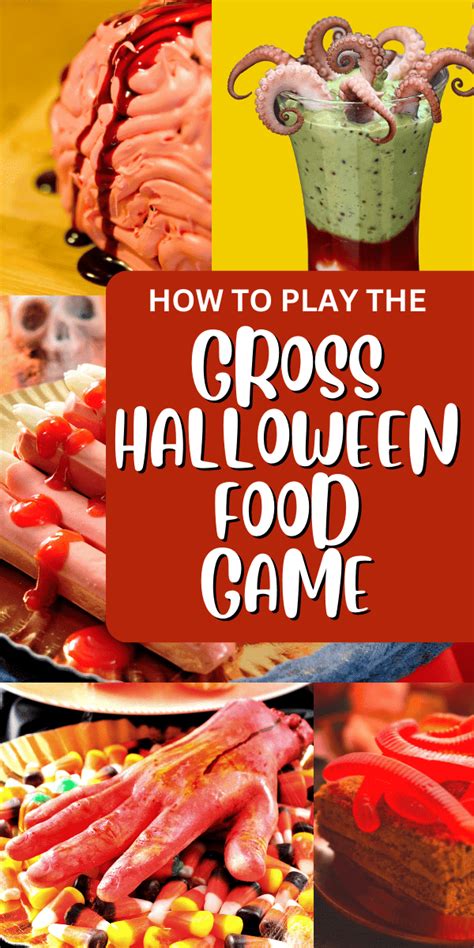 Edible Halloween Mystery Food Game Gross Halloween Games Kids Love