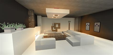 Minecraft Modern Living Room