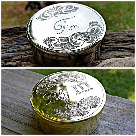 Dip Can And Lid Chew Can Engraved Dip Can By Bluegrassengraving