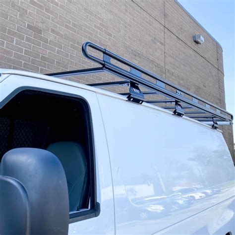 H21 Ladder Roof Rack For Ford Econoline 1992 2013 Regular Vantech Usa